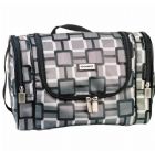 Hanging cosmetic organizer bag